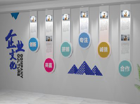 承留企业文化墙需要传递什么办公文化？