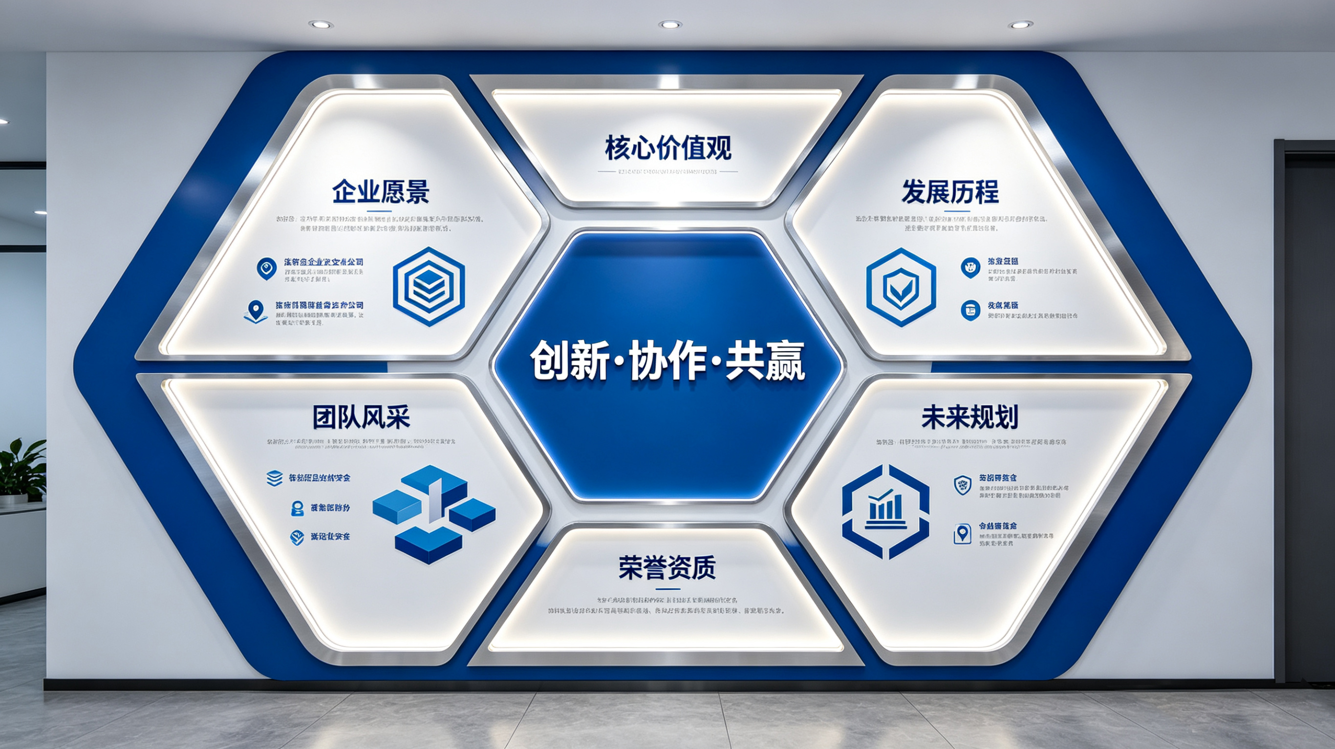 承留企业文化墙六边形避坑指南（新手常犯5个错误）